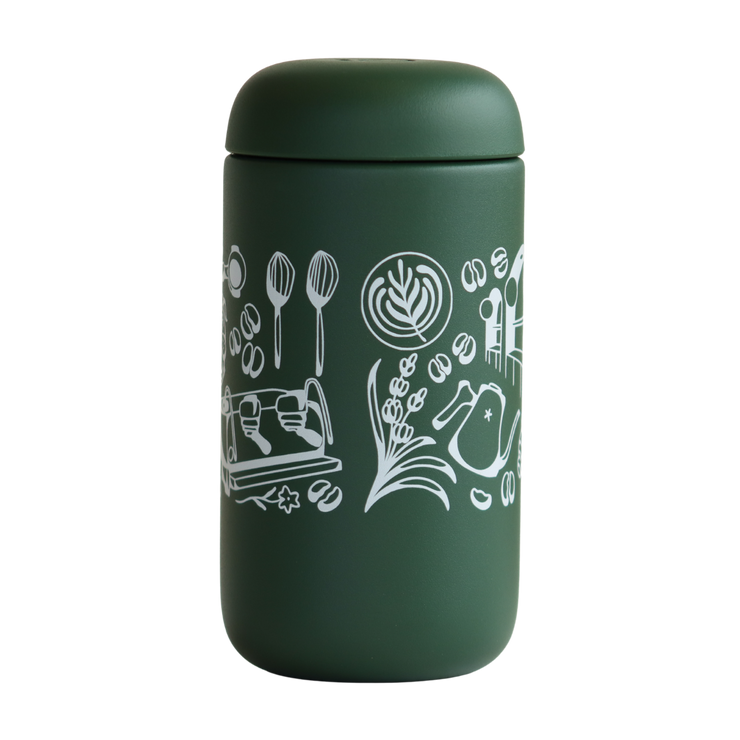 Green Carter Move Travel Mug - 12 oz - Sparrows Coffee