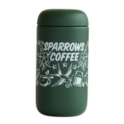 Green Carter Move Travel Mug - 12 oz - Sparrows Coffee