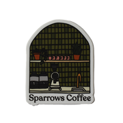 Sparrows Arch Wall Sticker - Sparrows Coffee