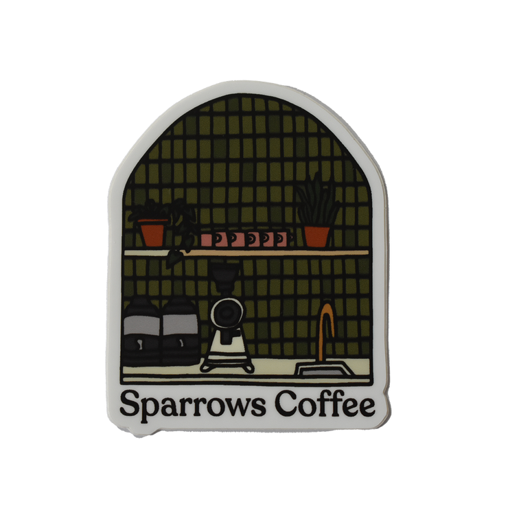 Sparrows Arch Wall Sticker - Sparrows Coffee